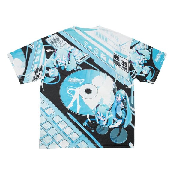 ACDC RAG x Hatsune Miku Forever Black Mint Oversized Tee - Picture 8 of 8